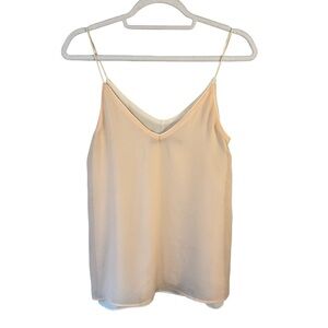 Zara Cream Camisole Top Size XS Festival Y2K Coastal Minimalist Summer Neutral